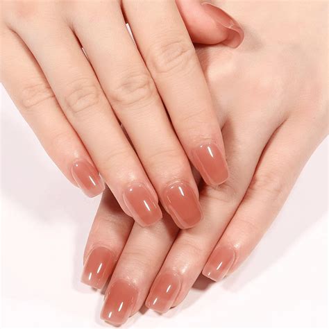 nude jelly nails|Nageltrend Jelly Nails 